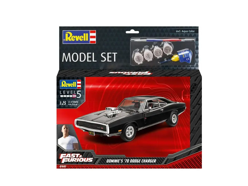 The Fast & Furious komplet modela z osnovnimi dodatki Dominic's 1970 Dodge Charger fotografija izdelka