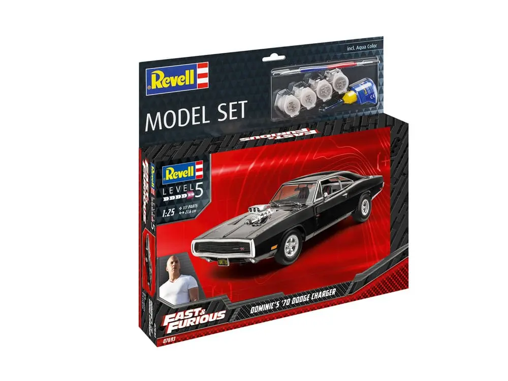 The Fast & Furious komplet modela z osnovnimi dodatki Dominic's 1970 Dodge Charger fotografija izdelka