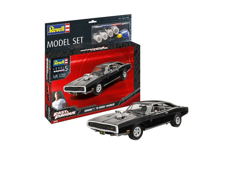 The Fast & Furious komplet modela z osnovnimi dodatki Dominic's 1970 Dodge Charger fotografija izdelka