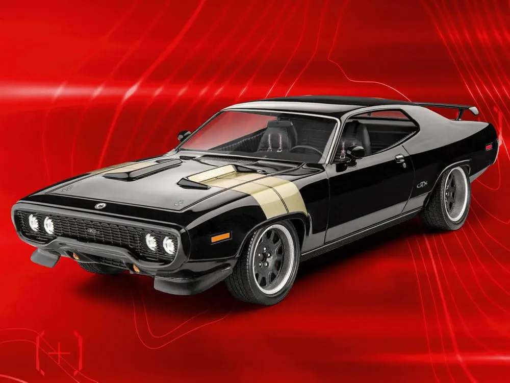 The Fast & Furious komplet modela z osnovnimi dodatki Dominicov 1971 Plymouth GTX fotografija izdelka