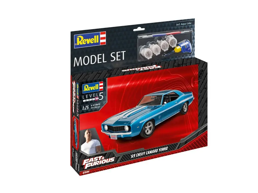 The Fast & Furious komplet modela z osnovnimi dodatki 1969 Chevy Camaro Yenko fotografija izdelka