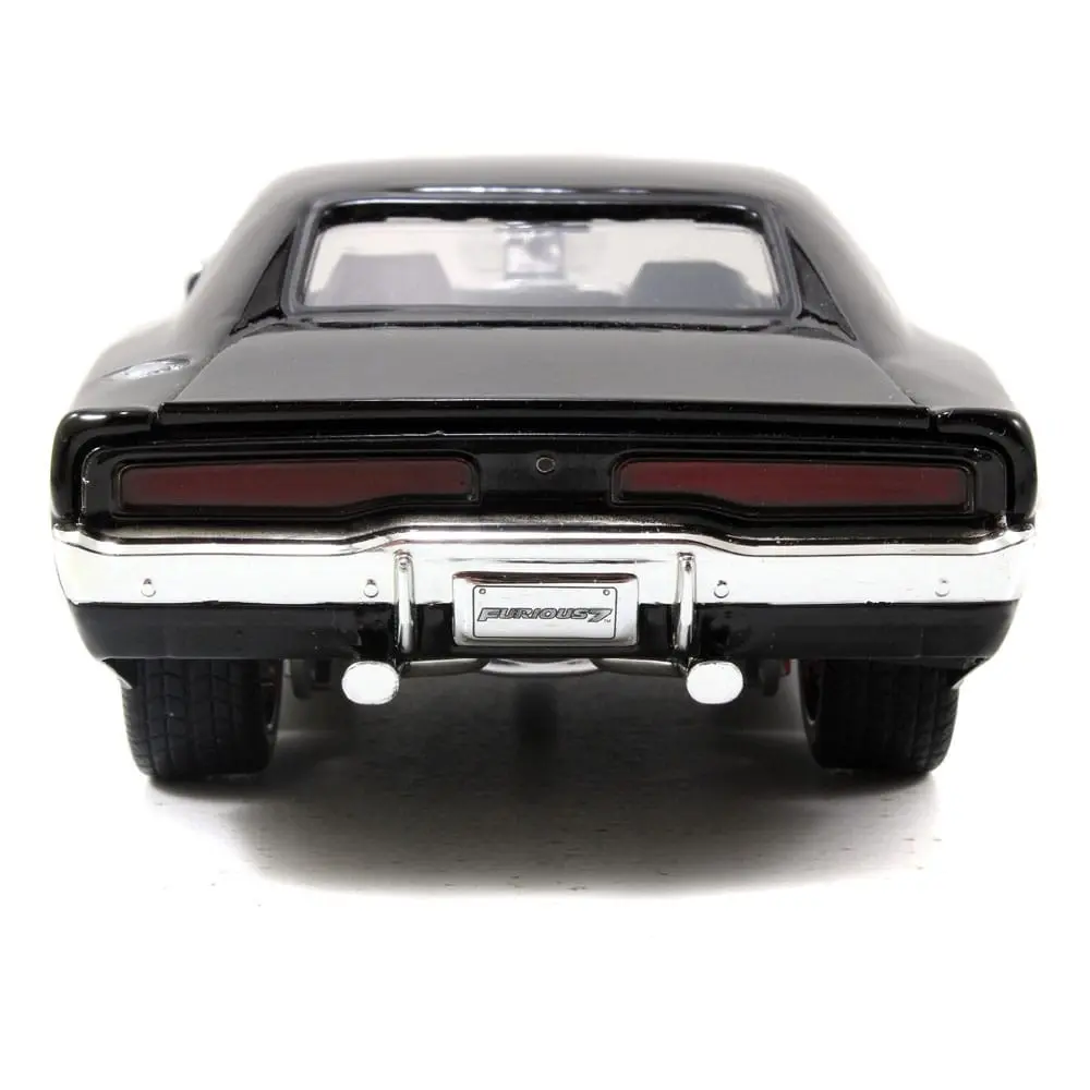 The Fast and Furious Diecast Model Hollywood Rides 1/24 1970 Dodge Charger z figuro Doma Toretta fotografija izdelka