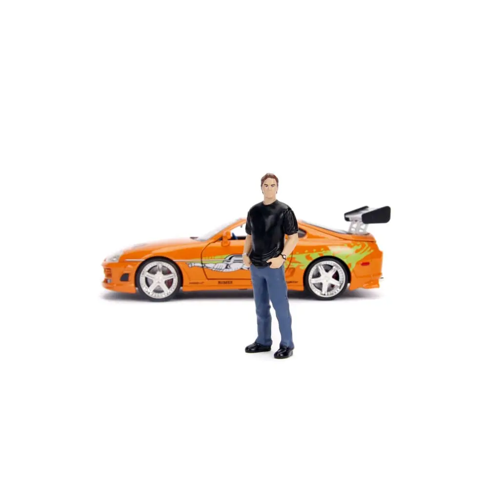 The Fast and Furious Model iz litine Hollywood Rides 1/24 1995 Toyota Supra s figuro Brian O'Connor fotografija izdelka