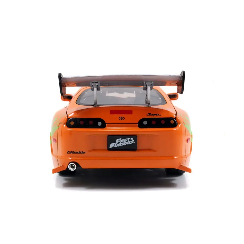 The Fast and Furious Model iz litine Hollywood Rides 1/24 1995 Toyota Supra s figuro Brian O'Connor fotografija izdelka
