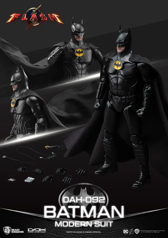 The Flash Dynamic 8ction Heroes akcijska figura 1/9 Batman Modern Suit 24 cm fotografija izdelka