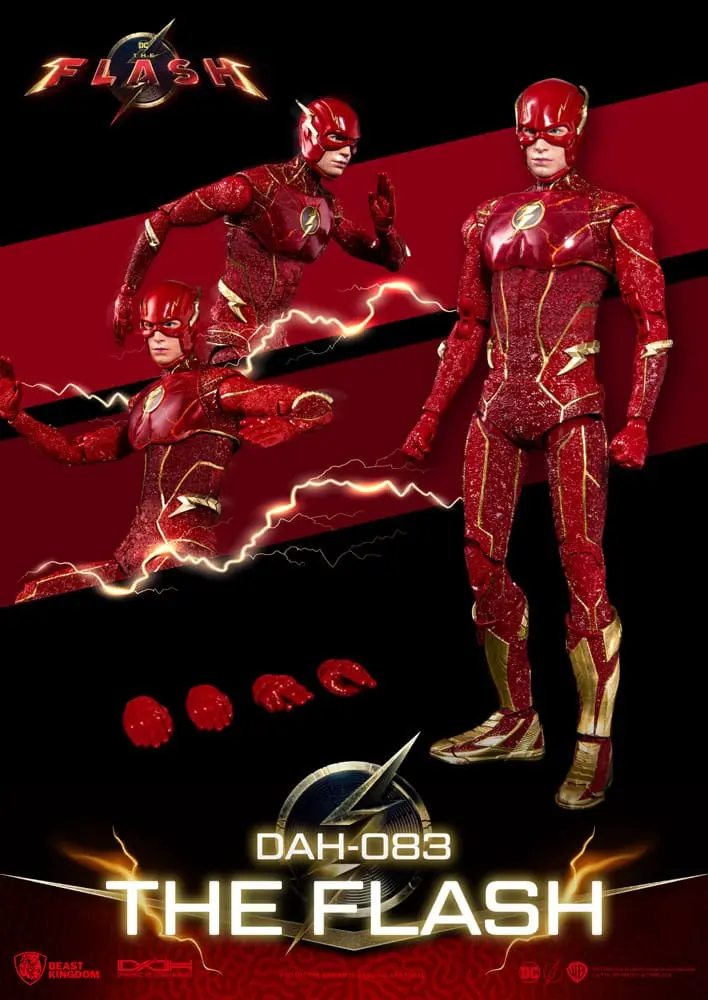 The Flash Dynamic 8ction Heroes akcijska figura 1/9 The Flash 24 cm fotografija izdelka