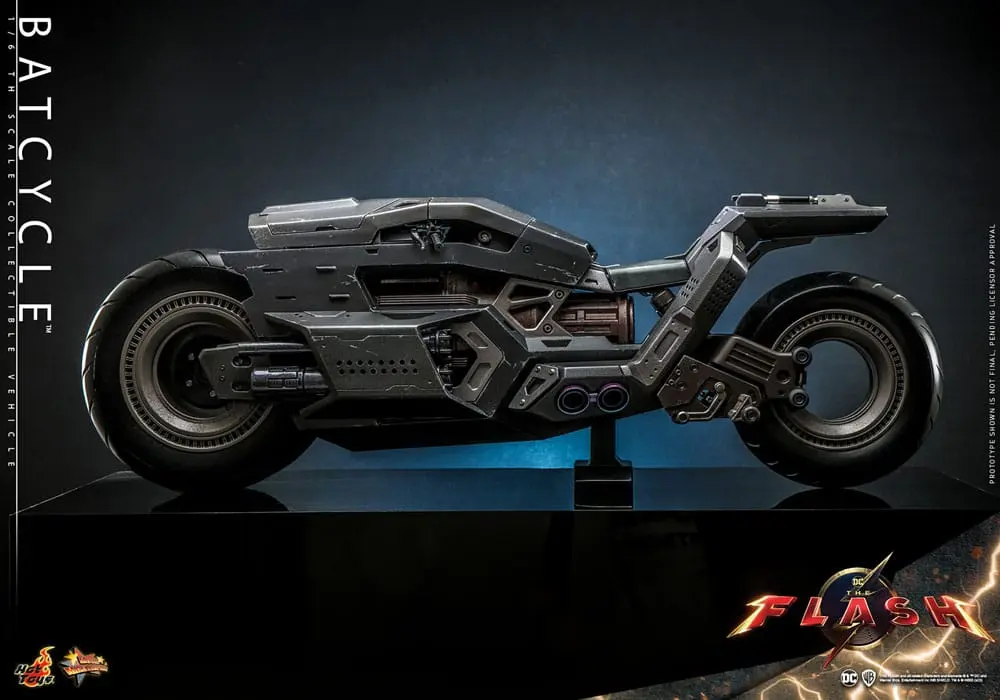 The Flash Movie Masterpiece Vehicle 1/6 Batcikel 56 cm fotografija izdelka