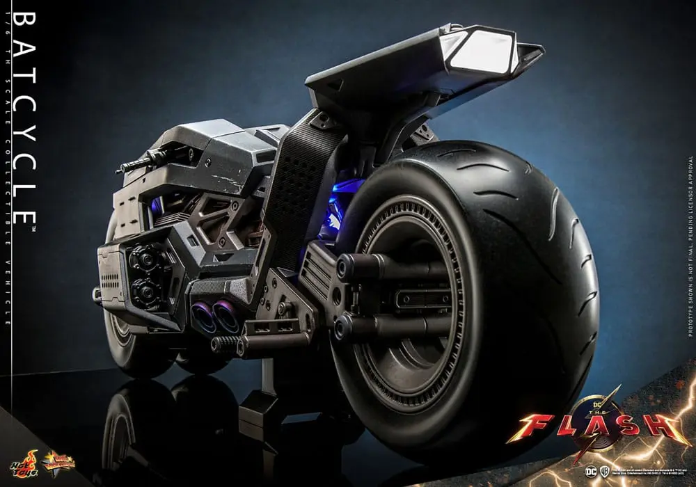 The Flash Movie Masterpiece Vehicle 1/6 Batcikel 56 cm fotografija izdelka