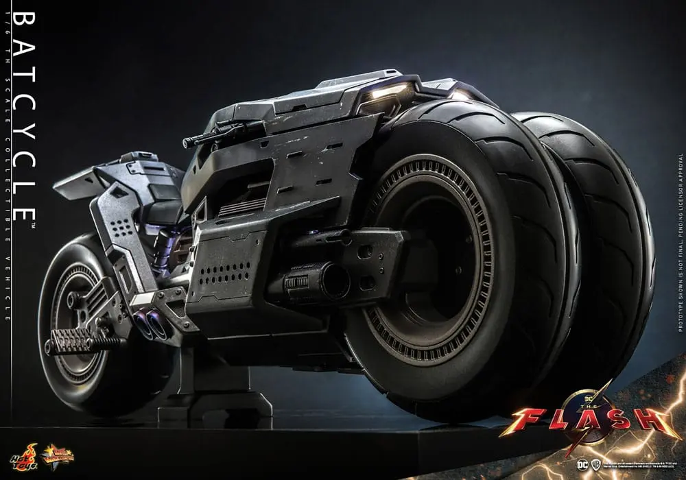 The Flash Movie Masterpiece Vehicle 1/6 Batcikel 56 cm fotografija izdelka