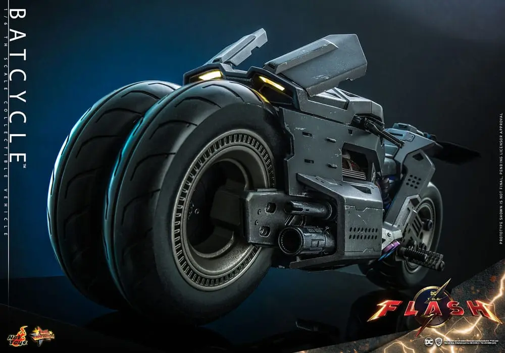 The Flash Movie Masterpiece Vehicle 1/6 Batcikel 56 cm fotografija izdelka