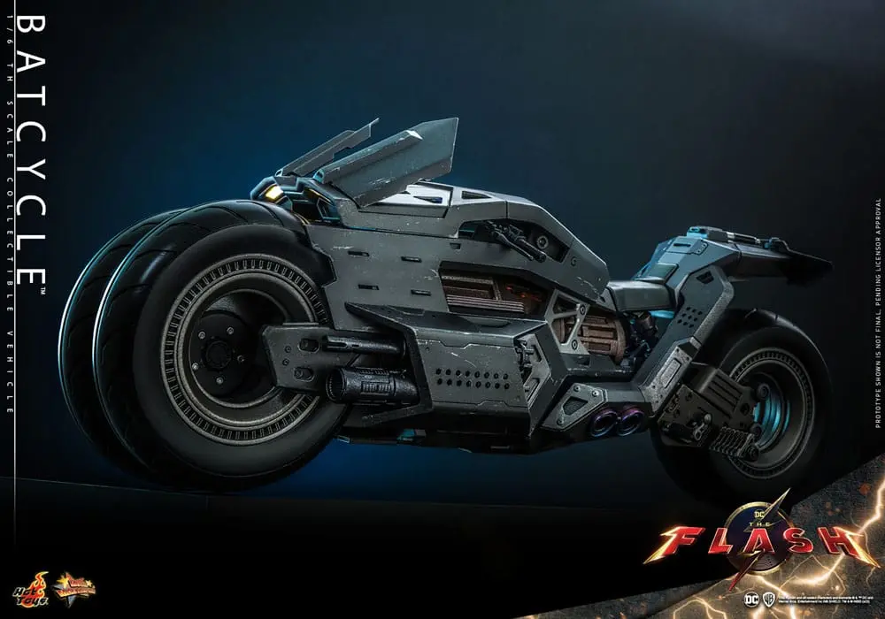 The Flash Movie Masterpiece Vehicle 1/6 Batcikel 56 cm fotografija izdelka