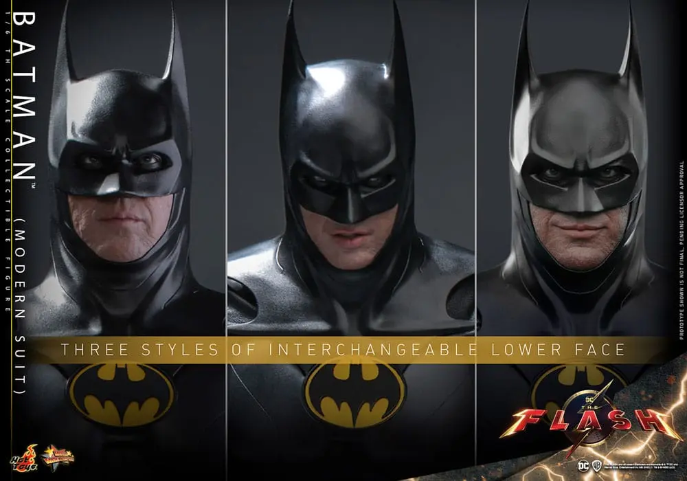The Flash Movie Masterpiece akcijska figura 1/6 Batman (Modern Suit) 30 cm fotografija izdelka