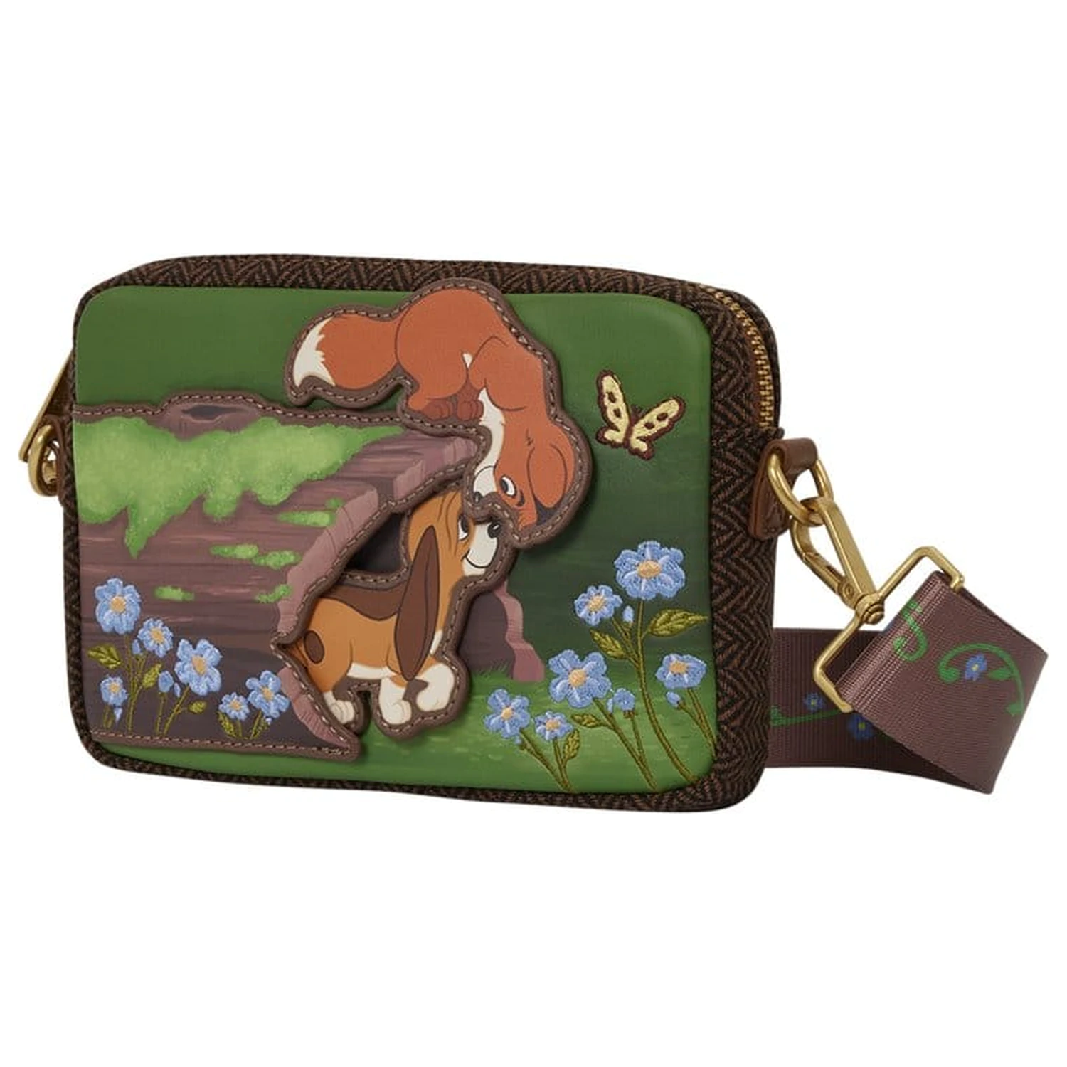 The Fox and the Hound by Loungefly Canvas Tote Bag Tod & Vixey fotografija izdelka