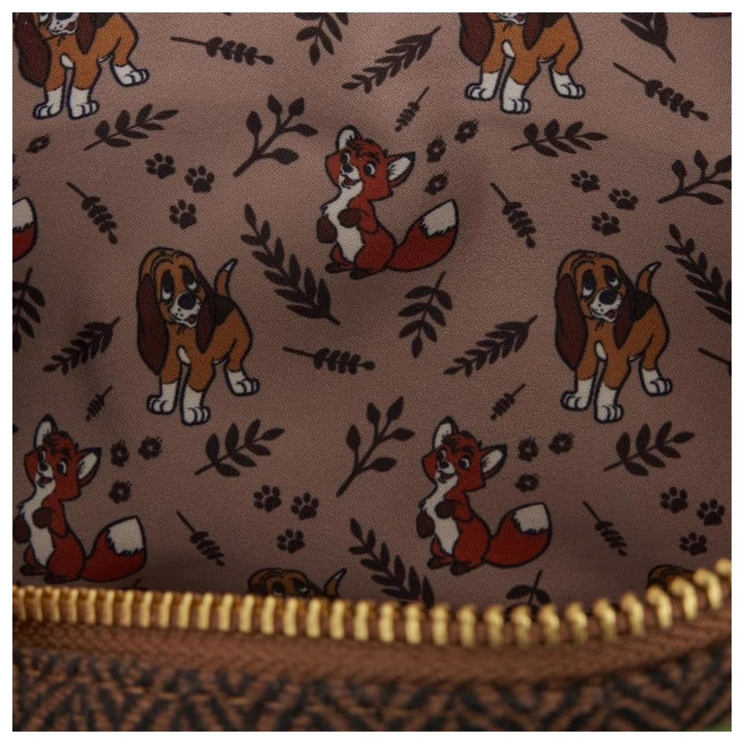 The Fox and the Hound by Loungefly Canvas Tote Bag Tod & Vixey fotografija izdelka