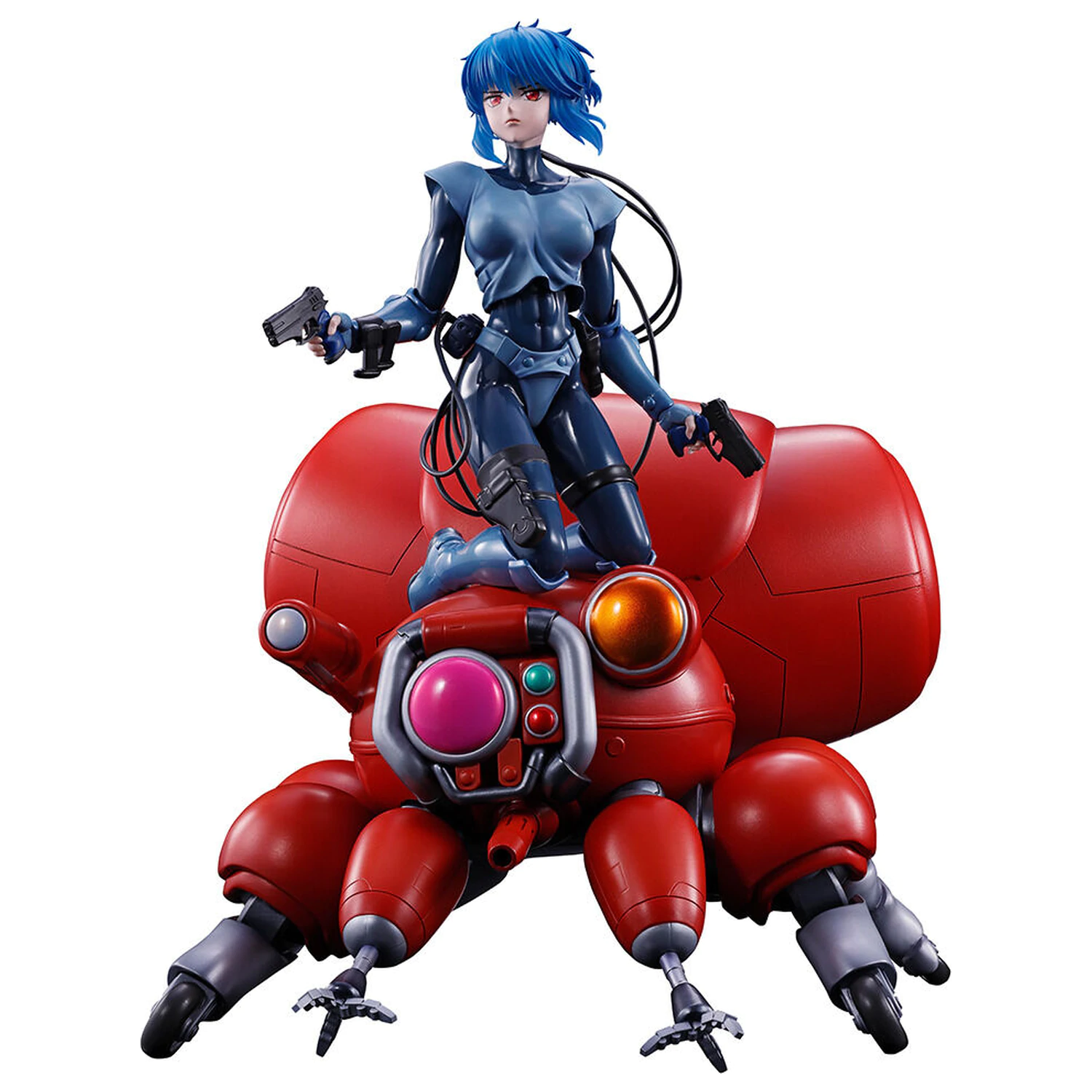 The Ghost In The ShellI Motoko Kusanagi & Fuchikoma Ichibansho figura 22 cm fotografija izdelka