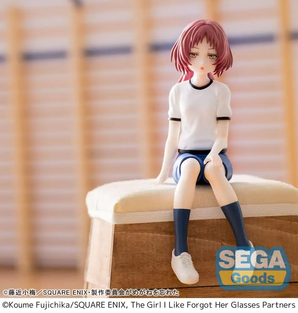 The Girl I Like Forgot Her Glasses PM Perching PVC Kip Ai Mie 14 cm fotografija izdelka