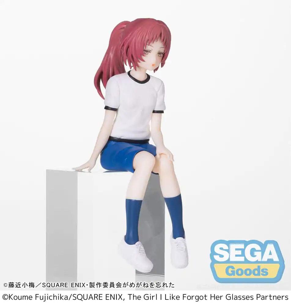 The Girl I Like Forgot Her Glasses PM Perching PVC Kip Ai Mie 14 cm fotografija izdelka