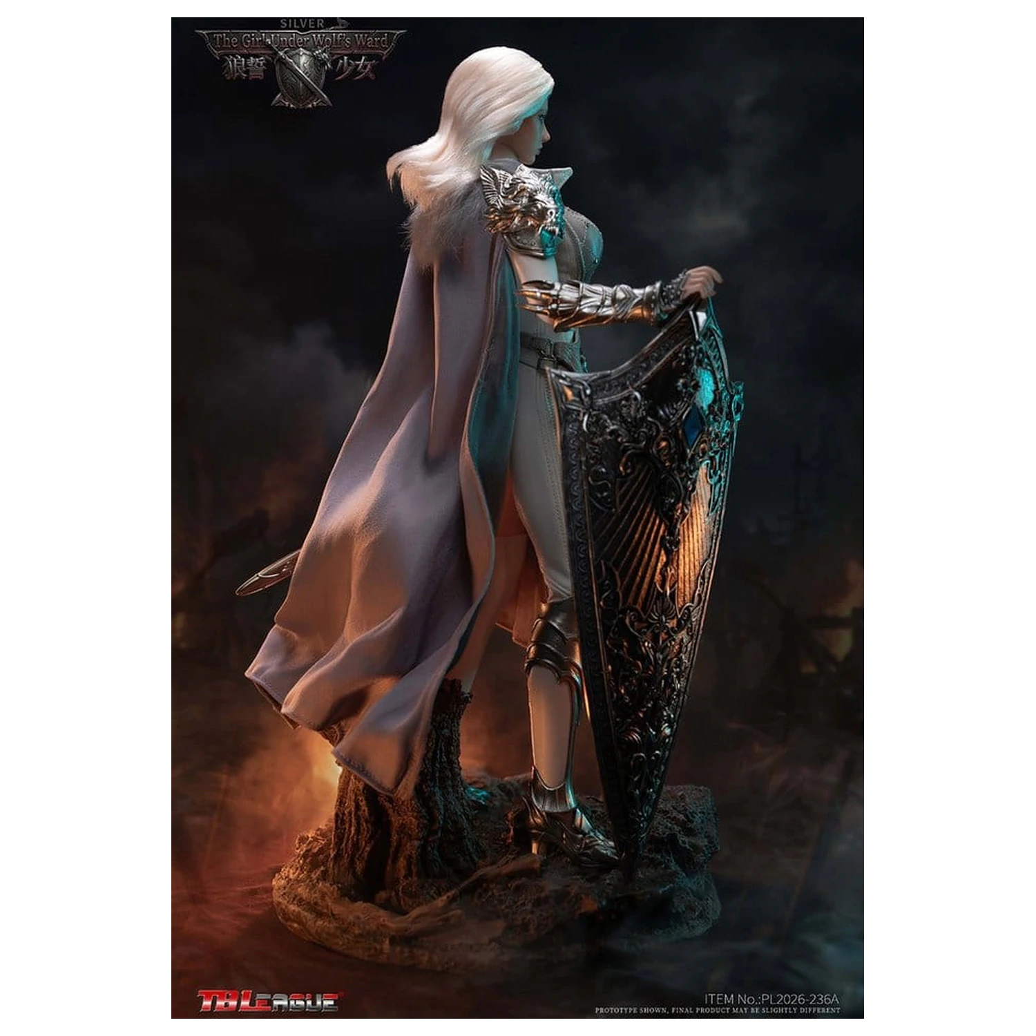 The Girl Under Wolf's Ward Action Figura 1/6 Alina (Silver) 30 cm fotografija izdelka