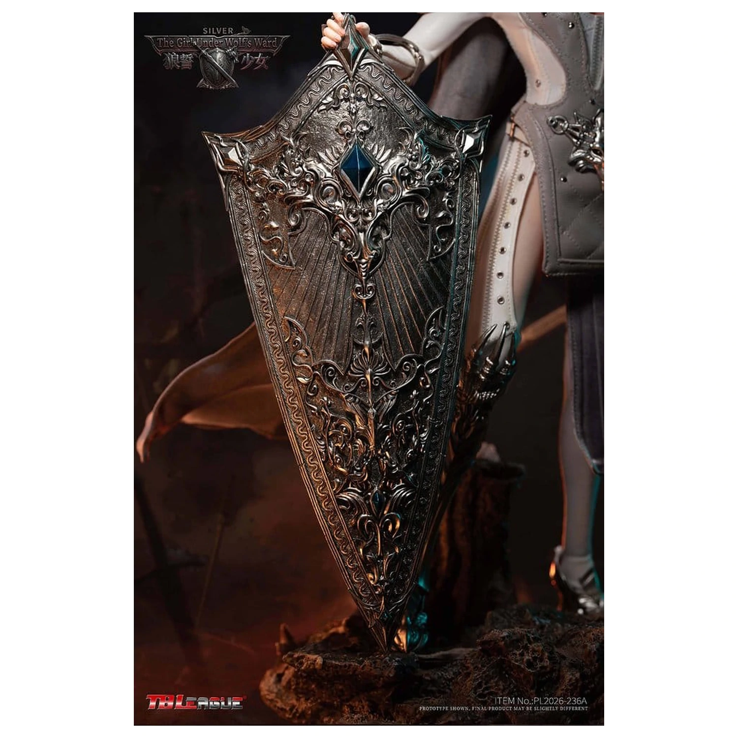 The Girl Under Wolf's Ward Action Figura 1/6 Alina (Silver) 30 cm fotografija izdelka