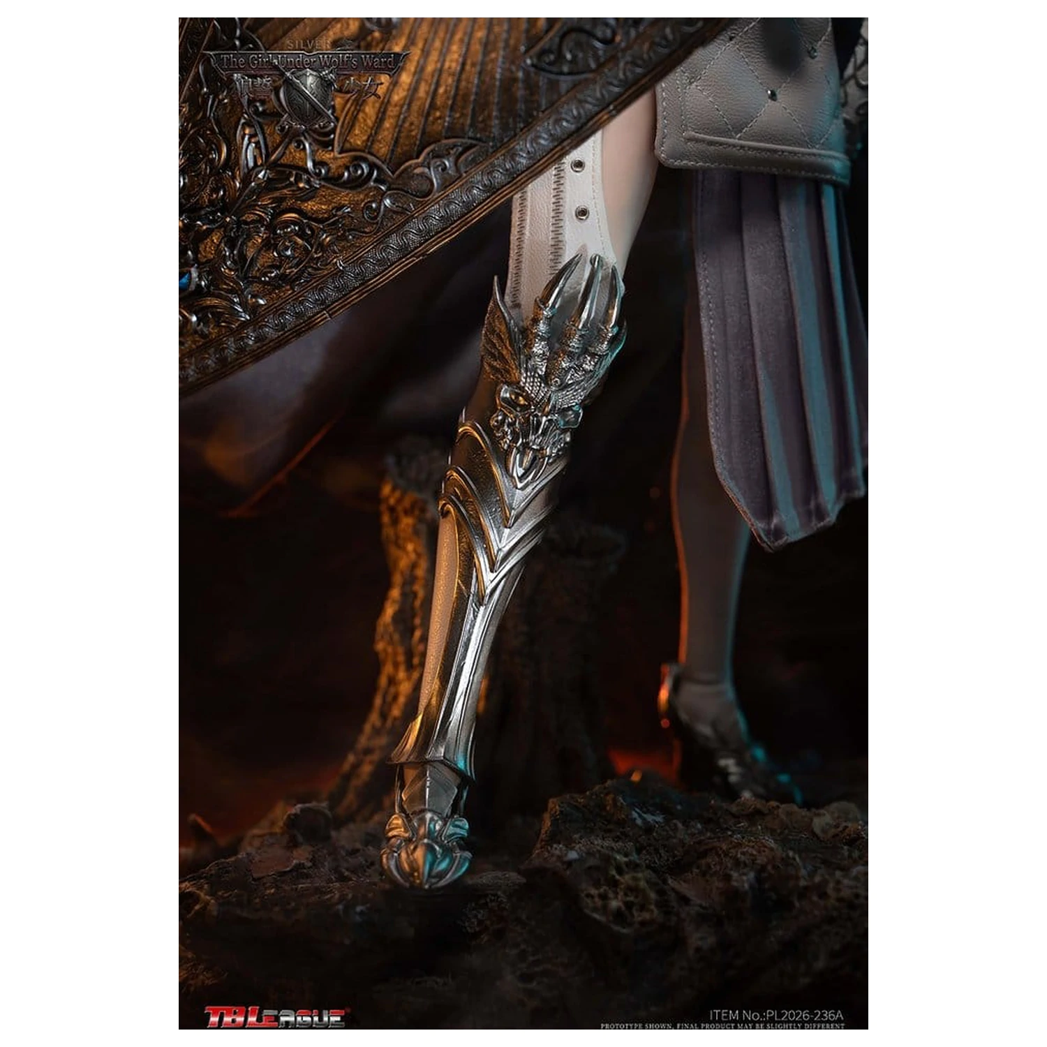 The Girl Under Wolf's Ward Action Figura 1/6 Alina (Silver) 30 cm fotografija izdelka