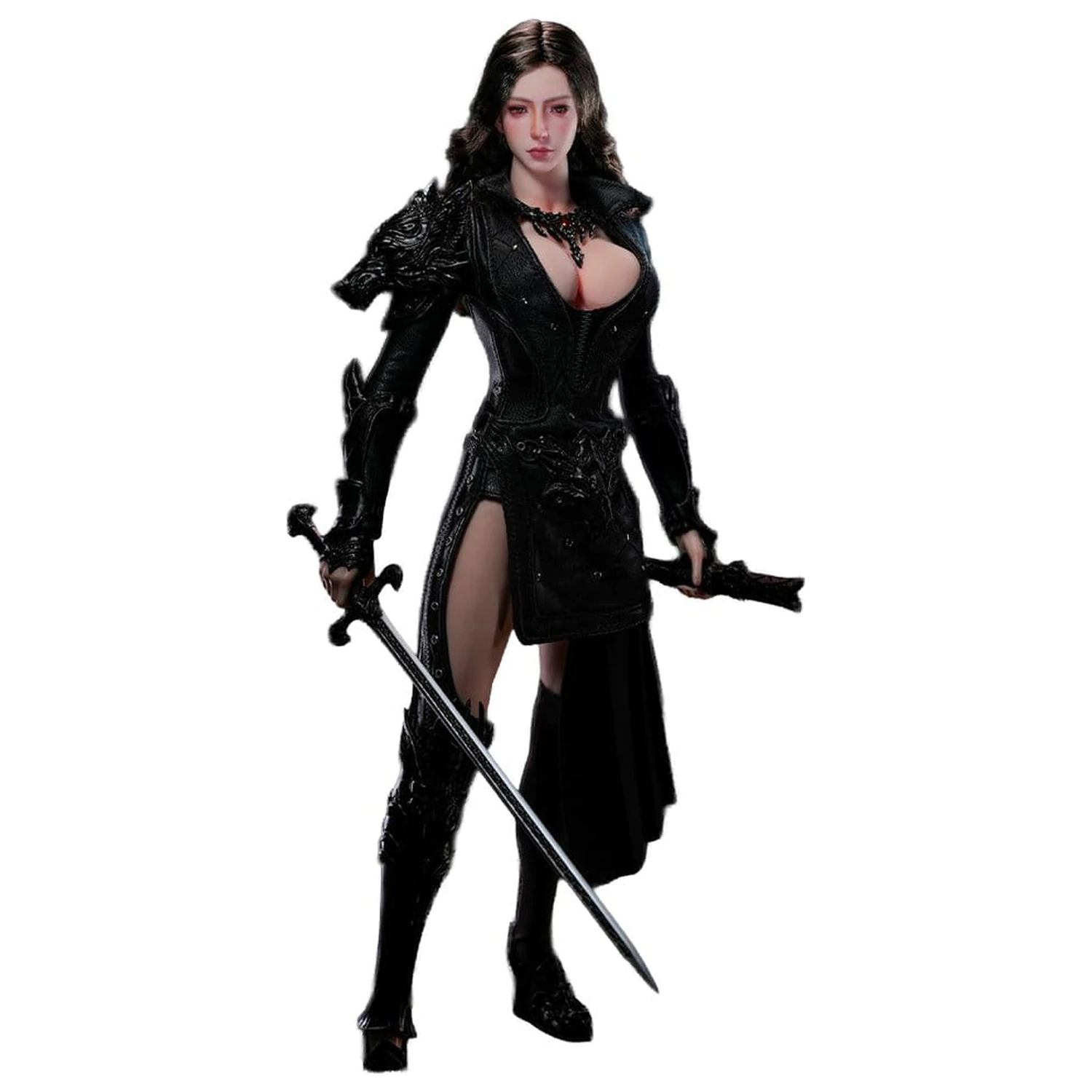 The Girl Under Wolf's Ward Action Figure 1/6 Eleanor (Črna) 30 cm fotografija izdelka