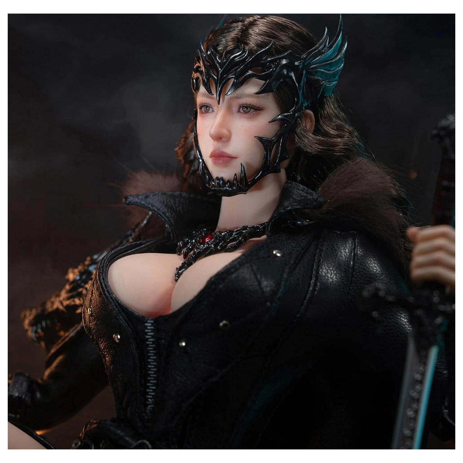 The Girl Under Wolf's Ward Action Figure 1/6 Eleanor (Črna) 30 cm fotografija izdelka