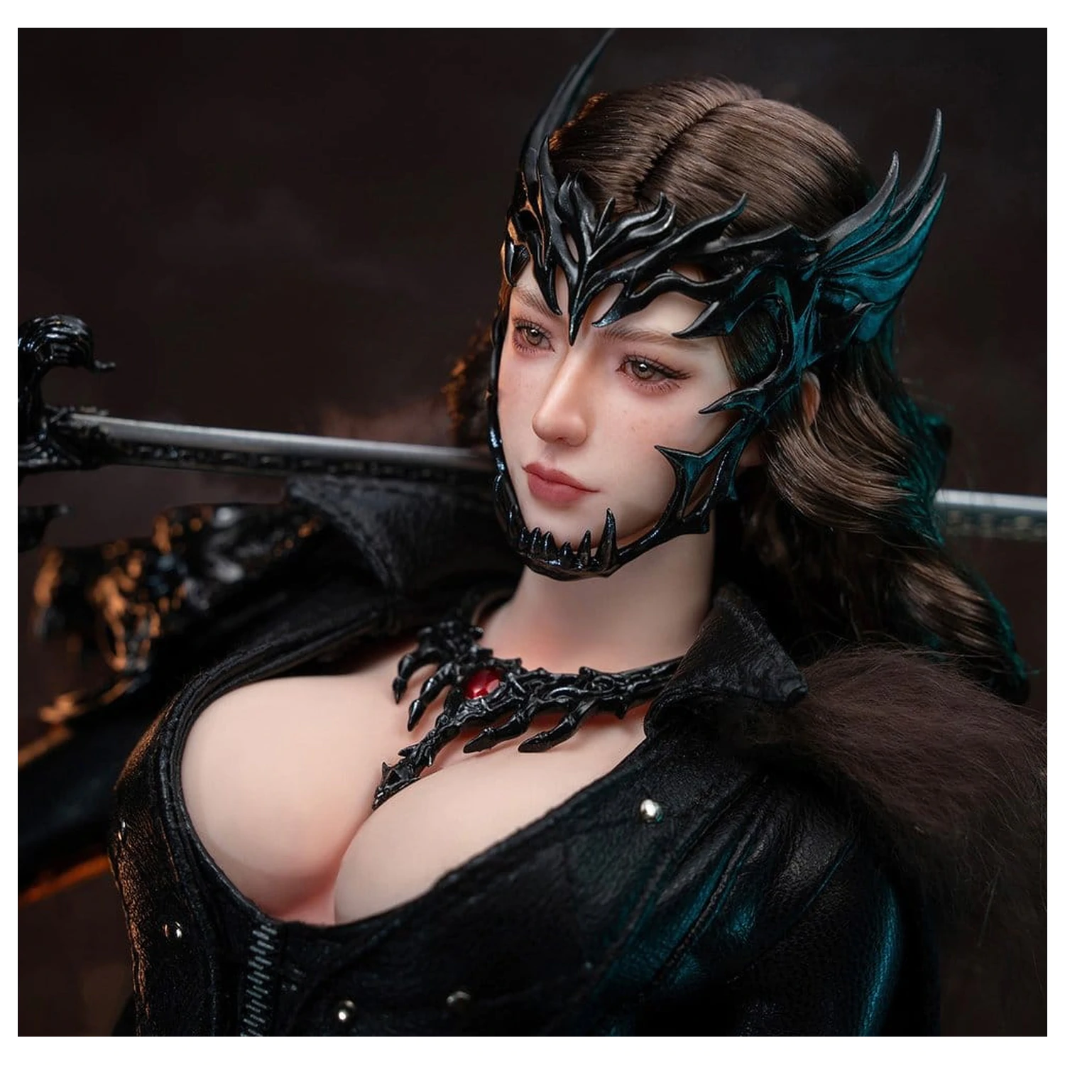 The Girl Under Wolf's Ward Action Figure 1/6 Eleanor (Črna) 30 cm fotografija izdelka