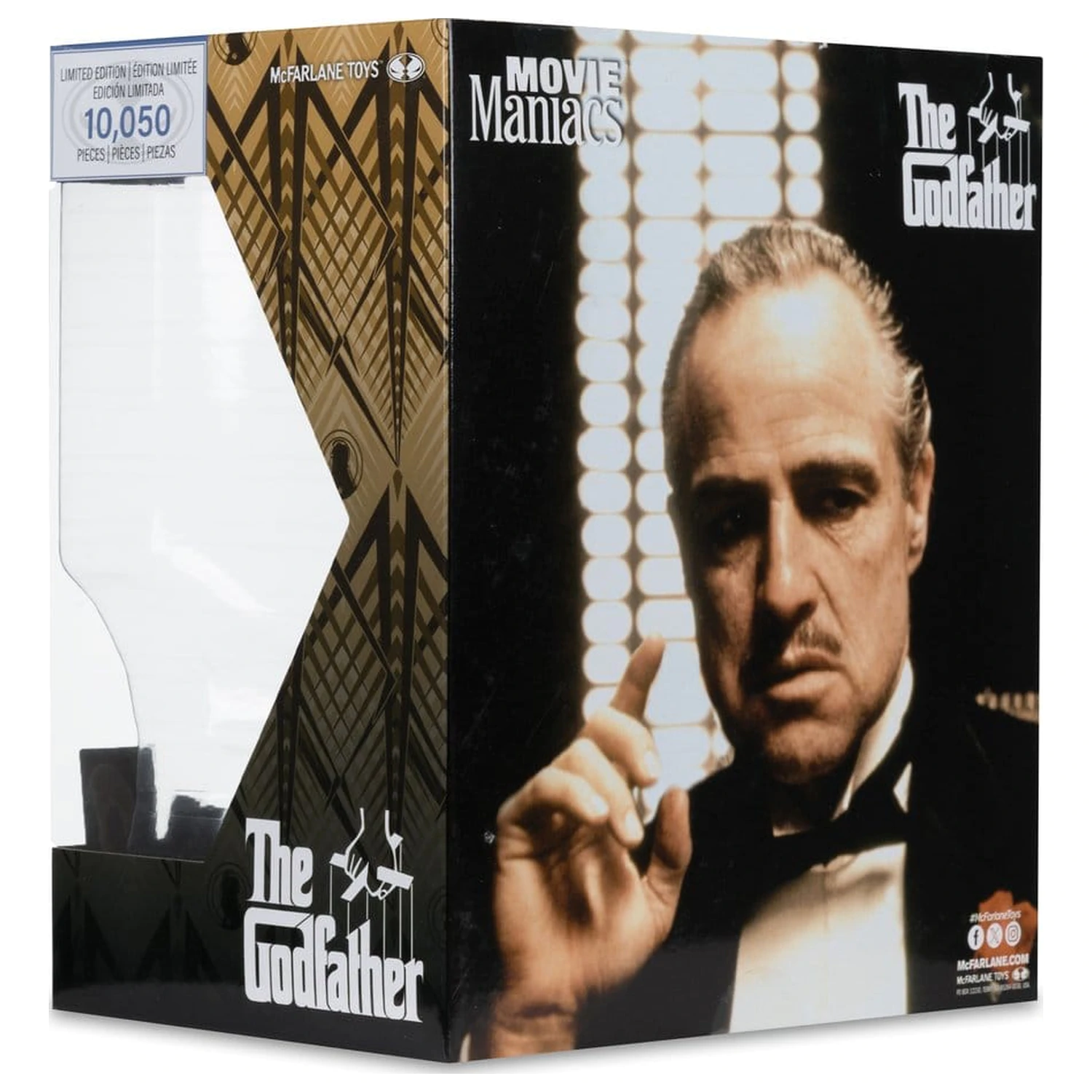 The Godfather Movie Maniacs Paramount Figura Don Corleone 17 cm fotografija izdelka