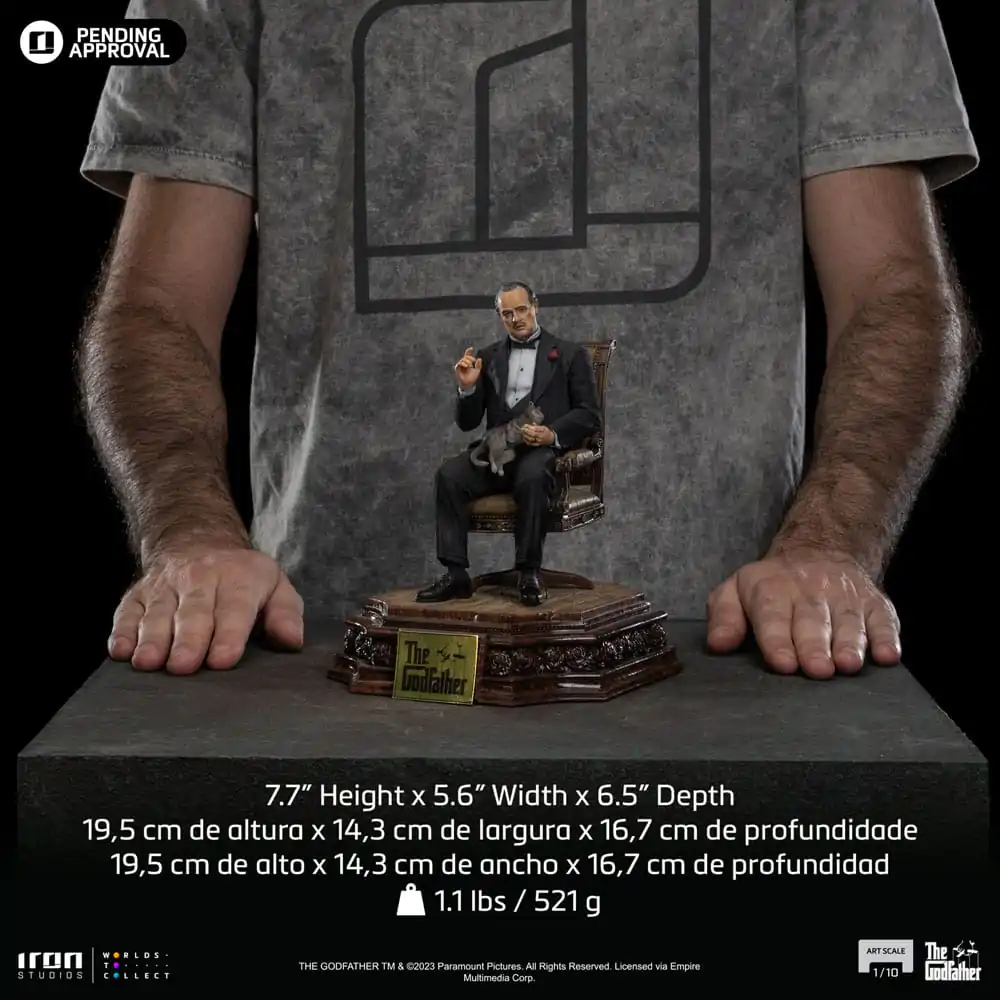 The Godfather Scale Kip 1/10 Don Vito Corleone 19 cm fotografija izdelka