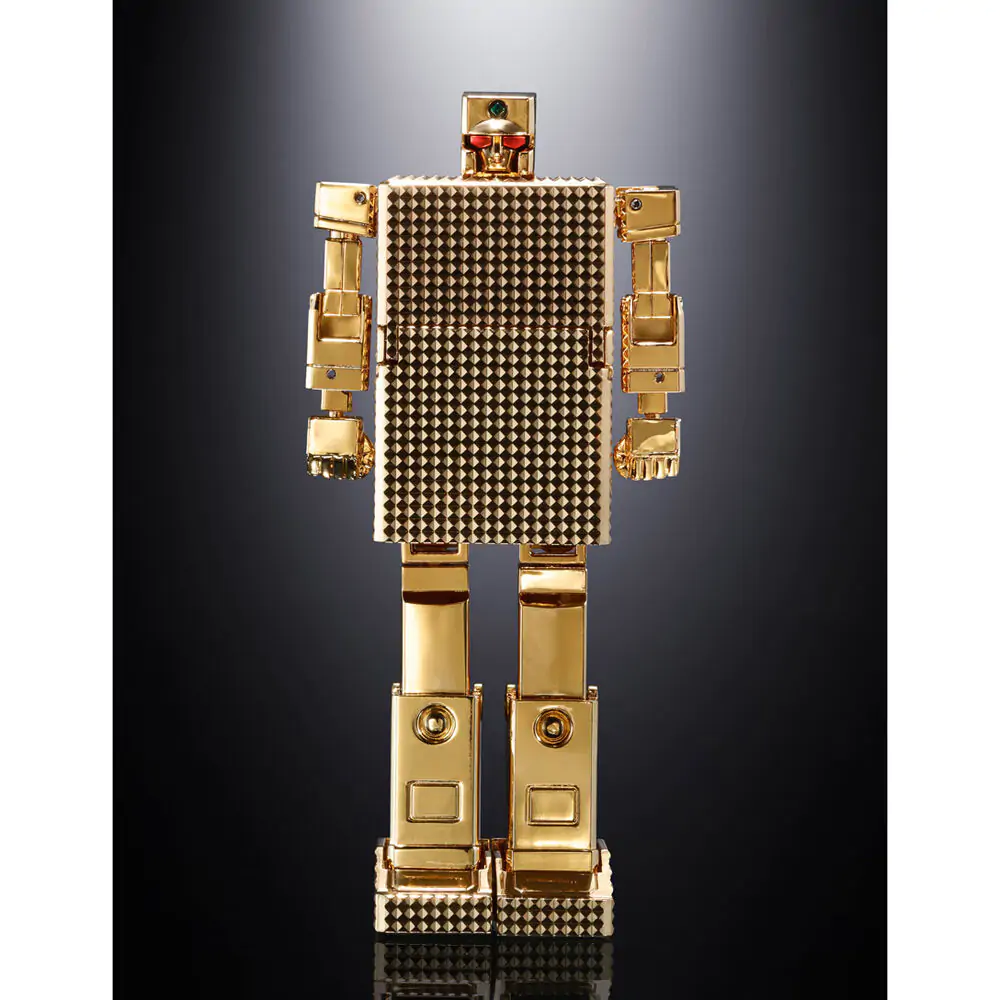 The Golden Warrior Soul of Chogokin 50th Anniversary GX-32SP Gold Lightan figura 13 cm fotografija izdelka