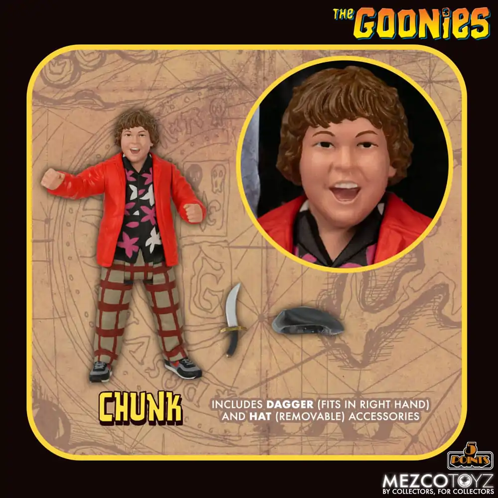 The Goonies 5 Points akcijske figure The Goonies 9 cm fotografija izdelka