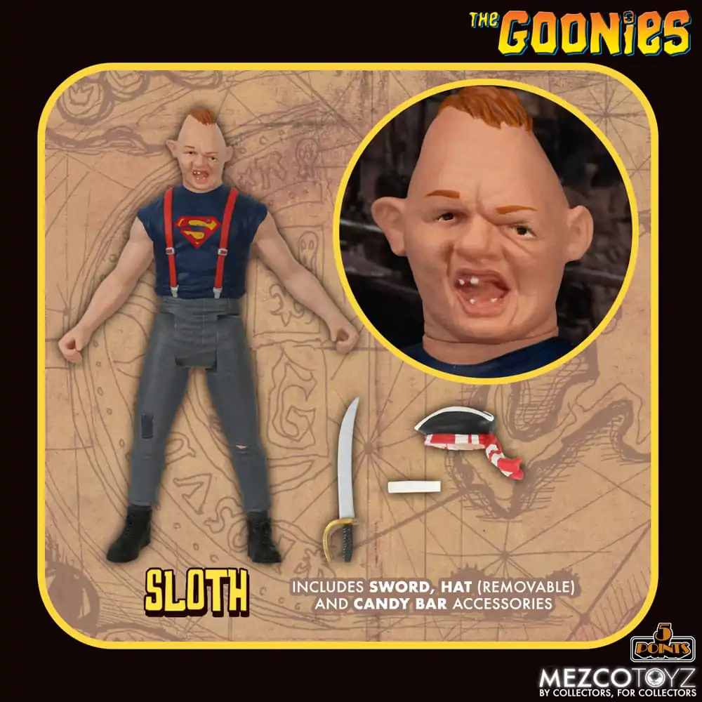 The Goonies 5 Points akcijske figure The Goonies 9 cm fotografija izdelka