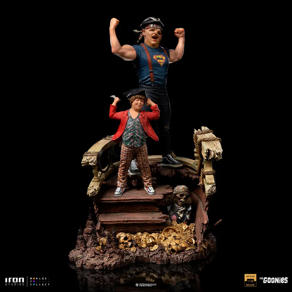 The Goonies Deluxe Art Scale Kip 1/10 Sloth and Chunk 30 cm fotografija izdelka