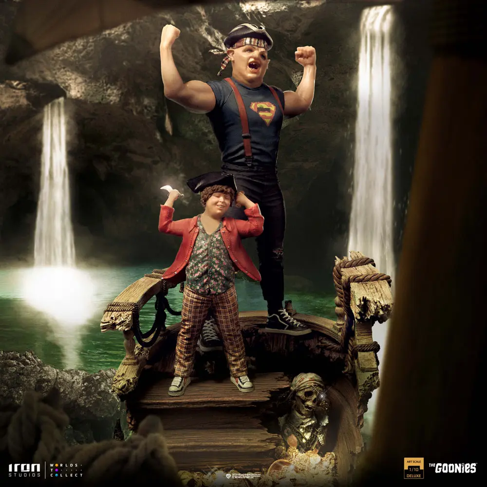 The Goonies Deluxe Art Scale Kip 1/10 Sloth and Chunk 30 cm fotografija izdelka