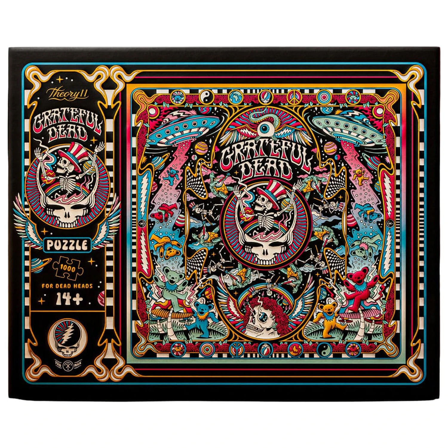 The Grateful Dead večdimenzionalna sestavljanka (1000 kosov) fotografija izdelka