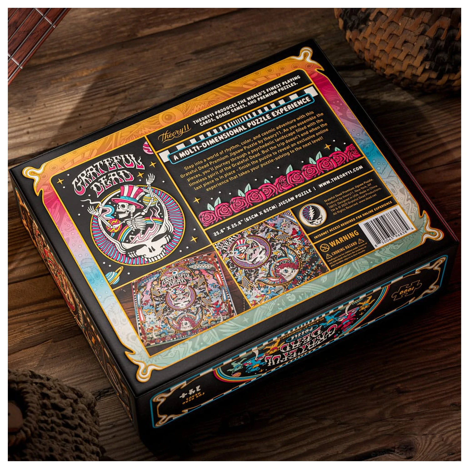 The Grateful Dead večdimenzionalna sestavljanka (1000 kosov) fotografija izdelka