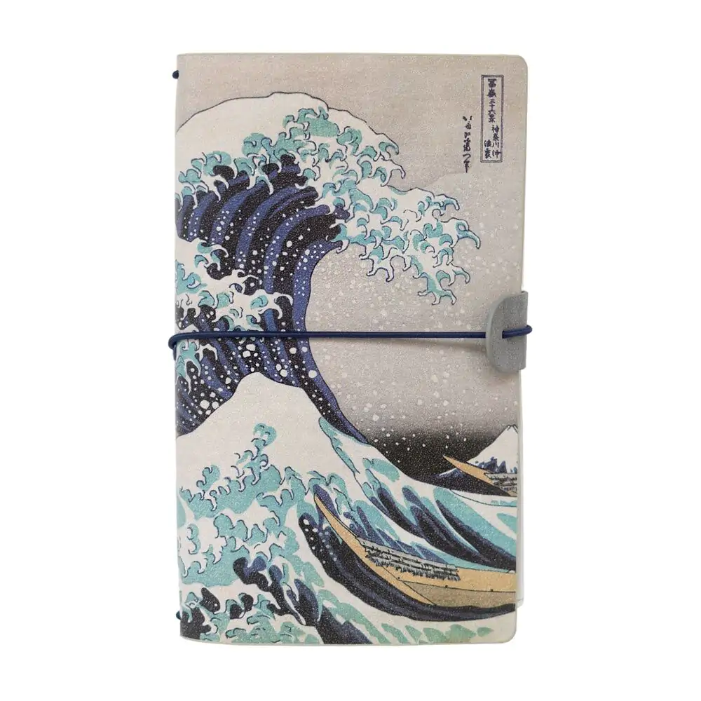 Potovalni zvezek The Great Wave of Kanagawa Hokusai fotografija izdelka