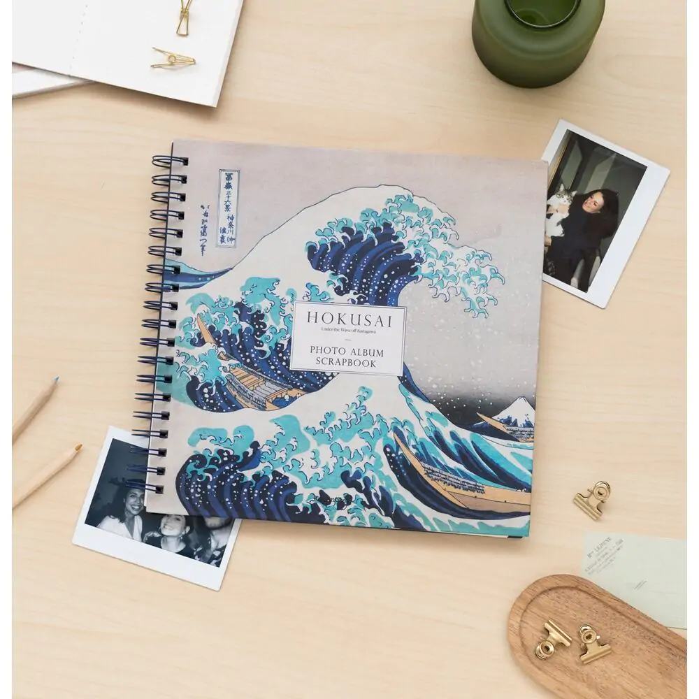 Album za fotografije - The Great Wave of Kanagawa Hokusai Scrapbook fotografija izdelka