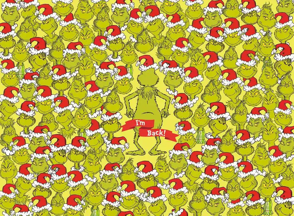 The Grinch sestavljanka Izziv Merry Grinchmas (500 kosov) fotografija izdelka