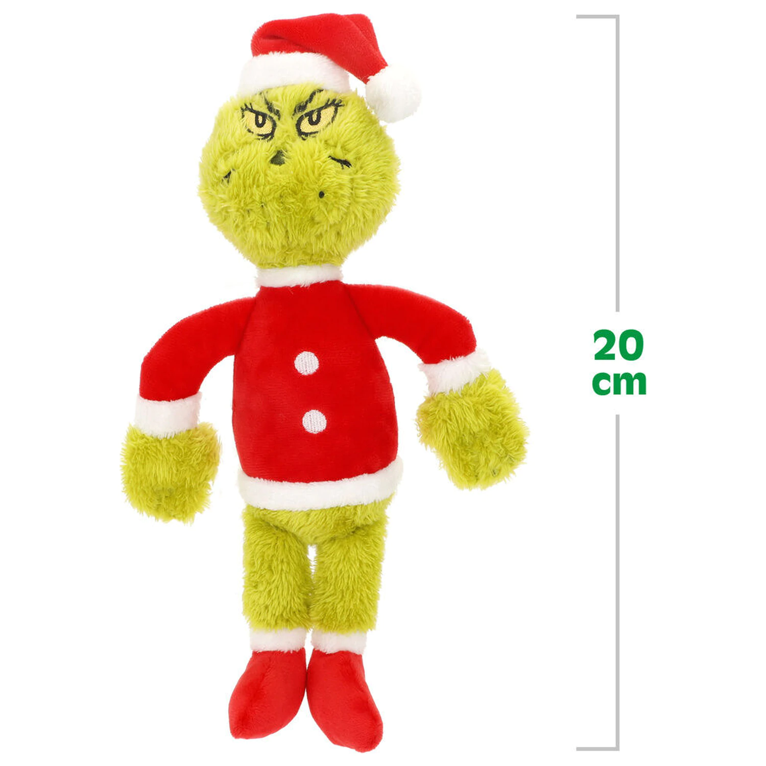 The Grinch Father Christmas plišasta igrača 20 cm fotografija izdelka