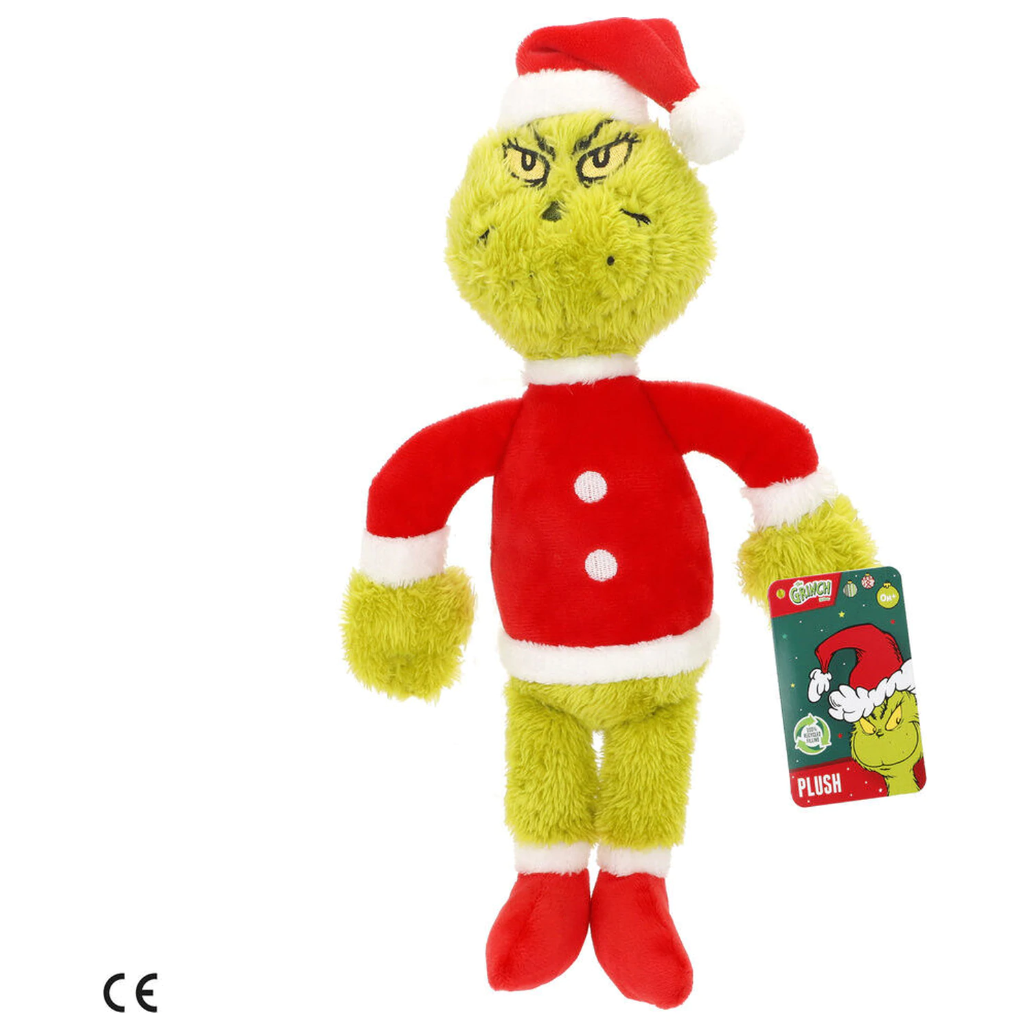 The Grinch Father Christmas plišasta igrača 20 cm fotografija izdelka