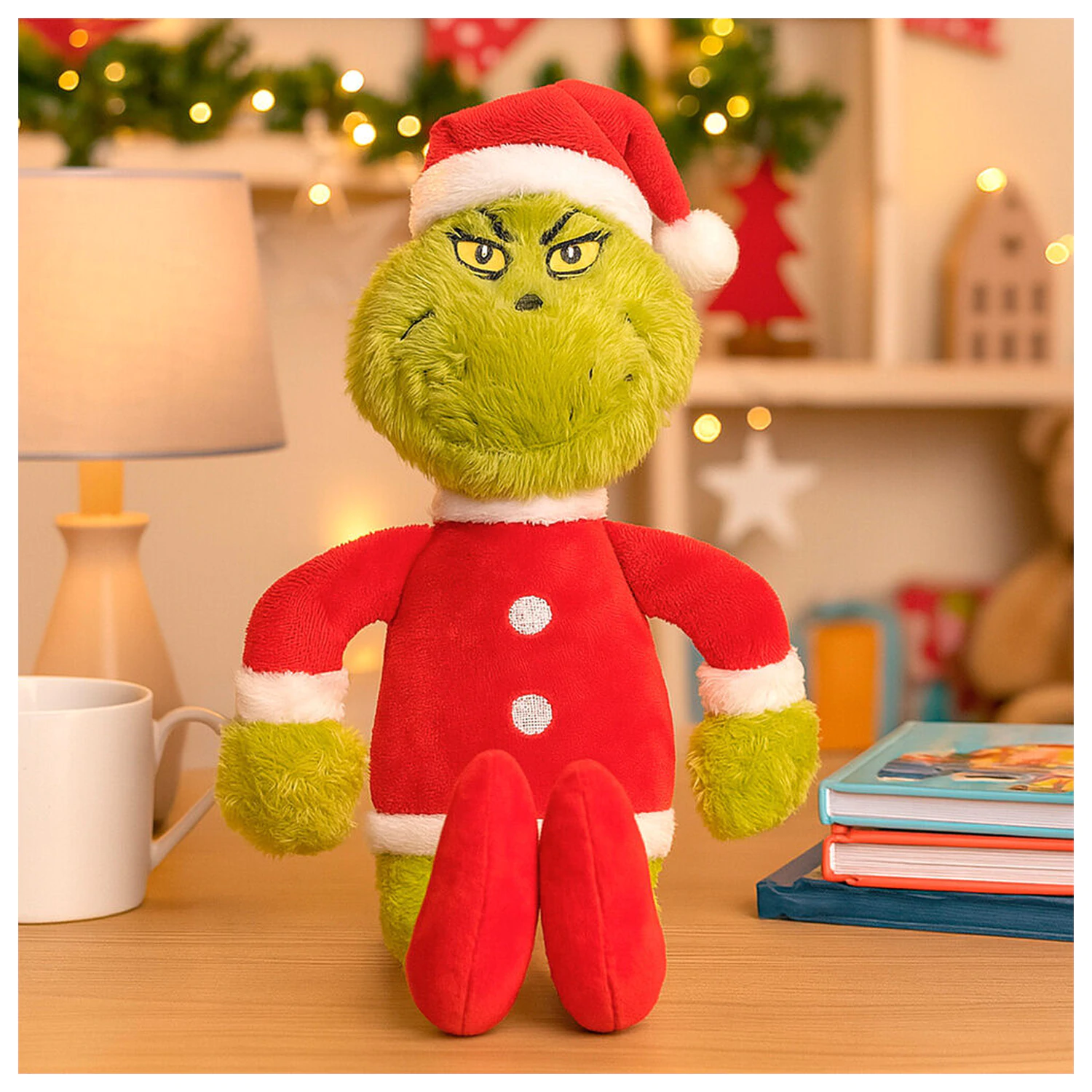 The Grinch Oče božiček plišasta igrača 30cm fotografija izdelka