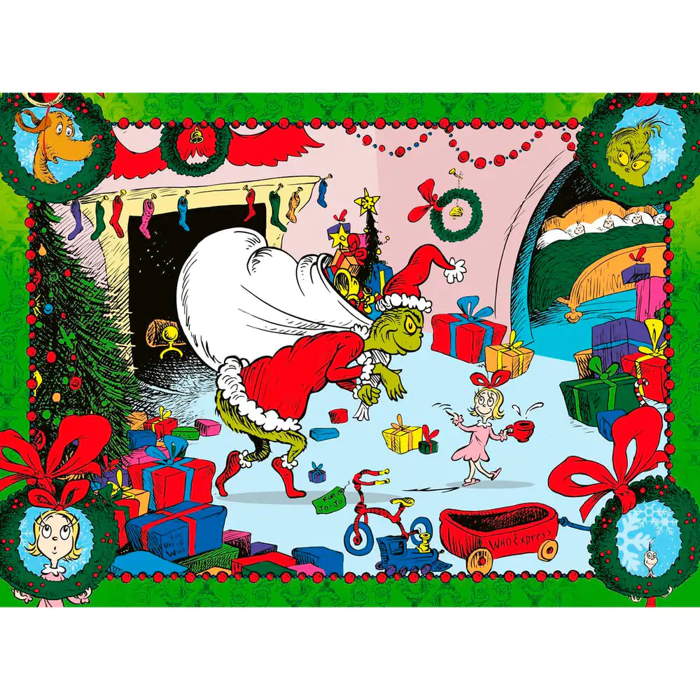 The Grinch XXL sestavljanka 100 kosov fotografija izdelka