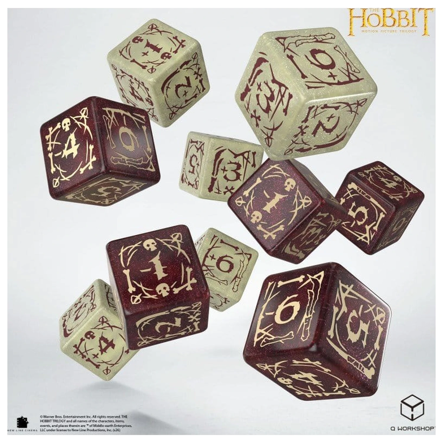 The Hobbit: Set 10 D6 kock Goblins fotografija izdelka