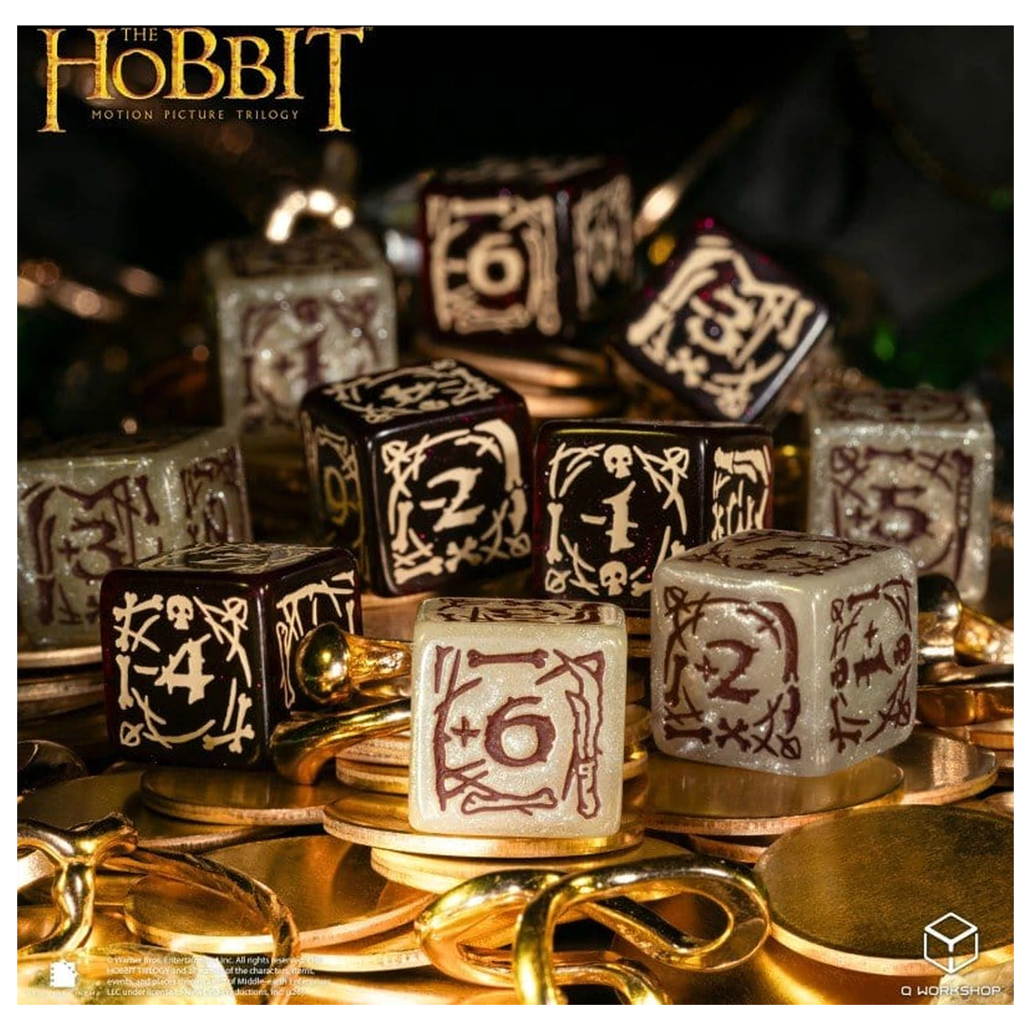The Hobbit: Set 10 D6 kock Goblins fotografija izdelka