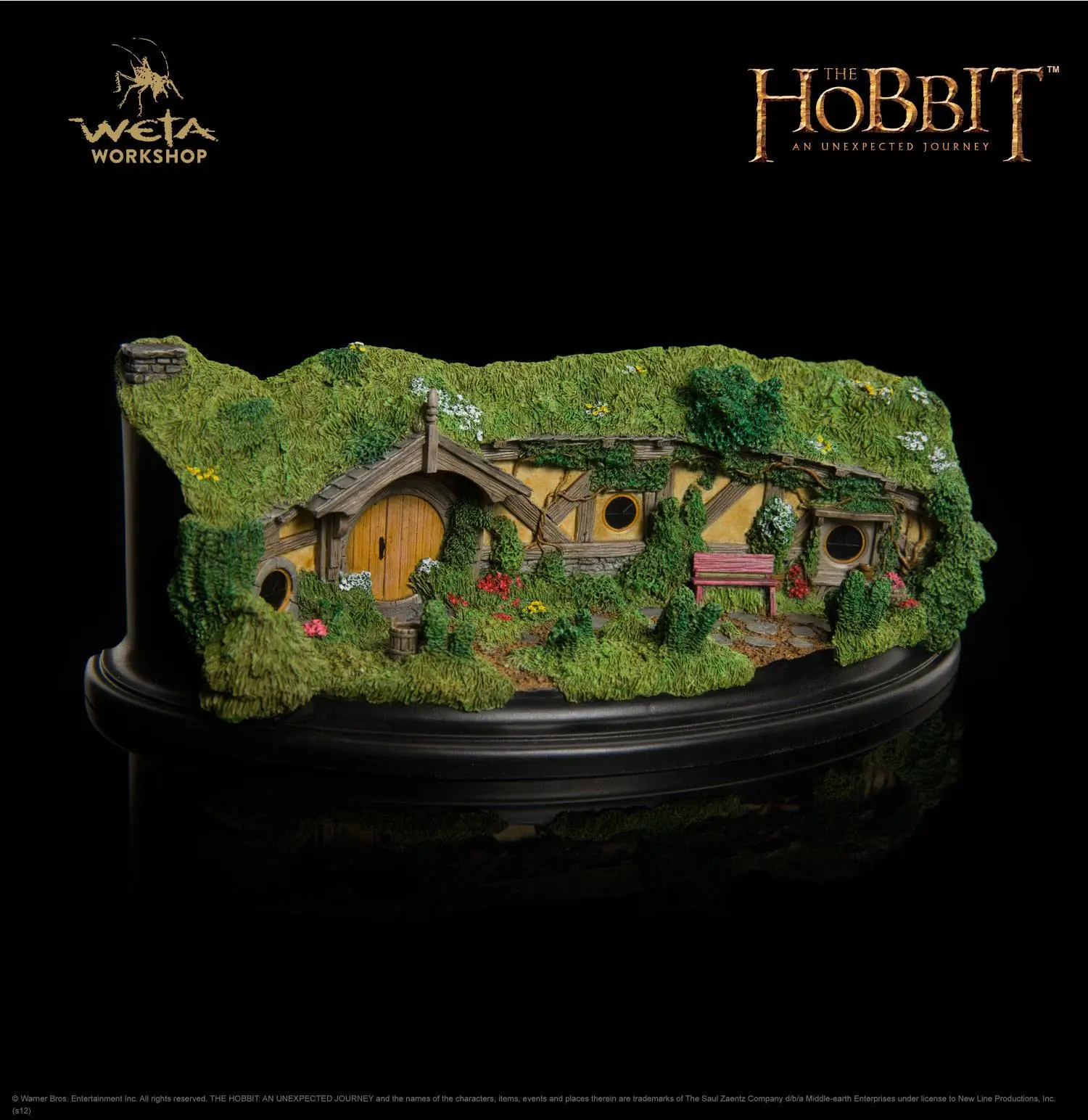 The Hobbit An Unexpected Journey Socha The Great Garden Smial 20 cm fotografija izdelka