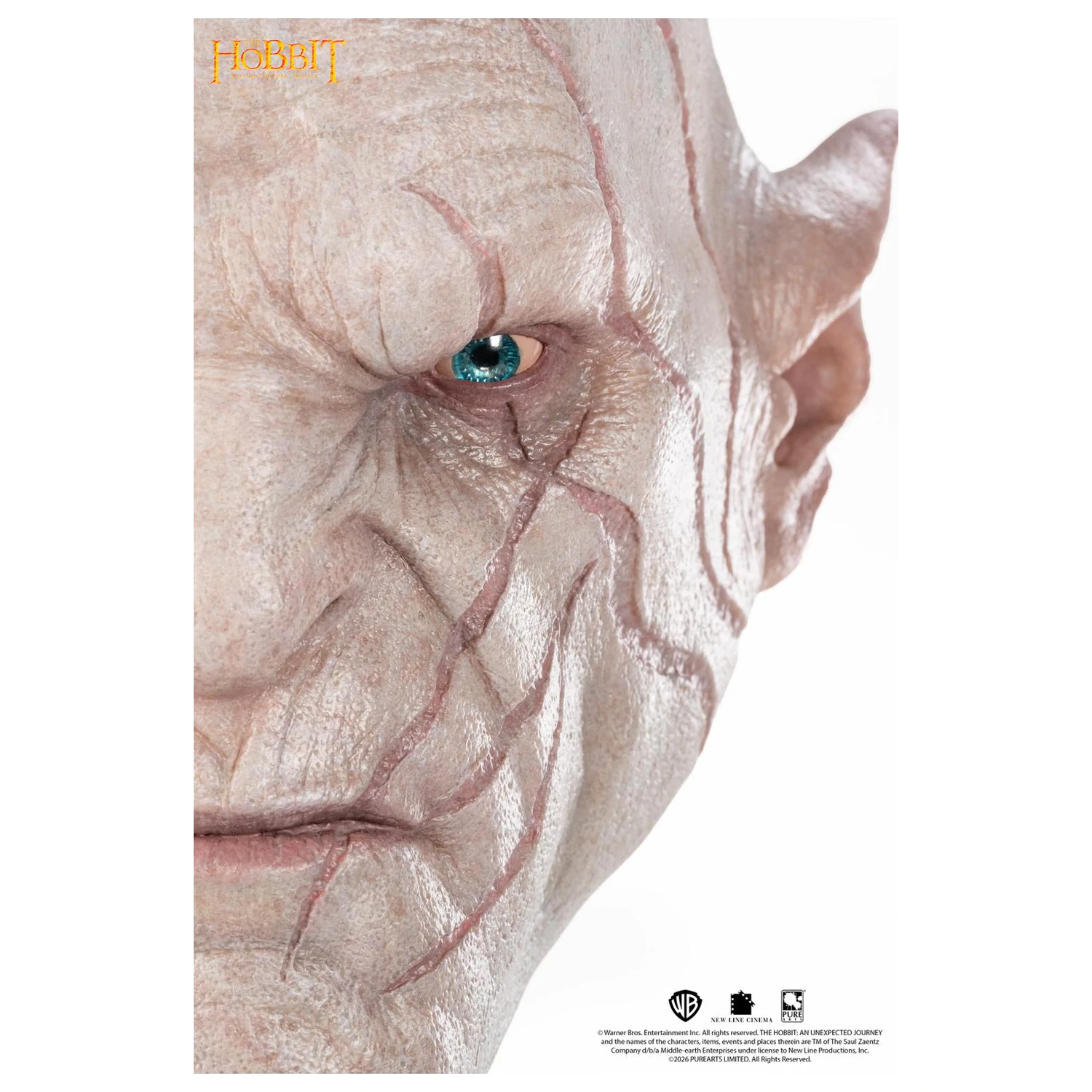 The Hobbit Art Mask Azog replika 1/1 54 cm fotografija izdelka