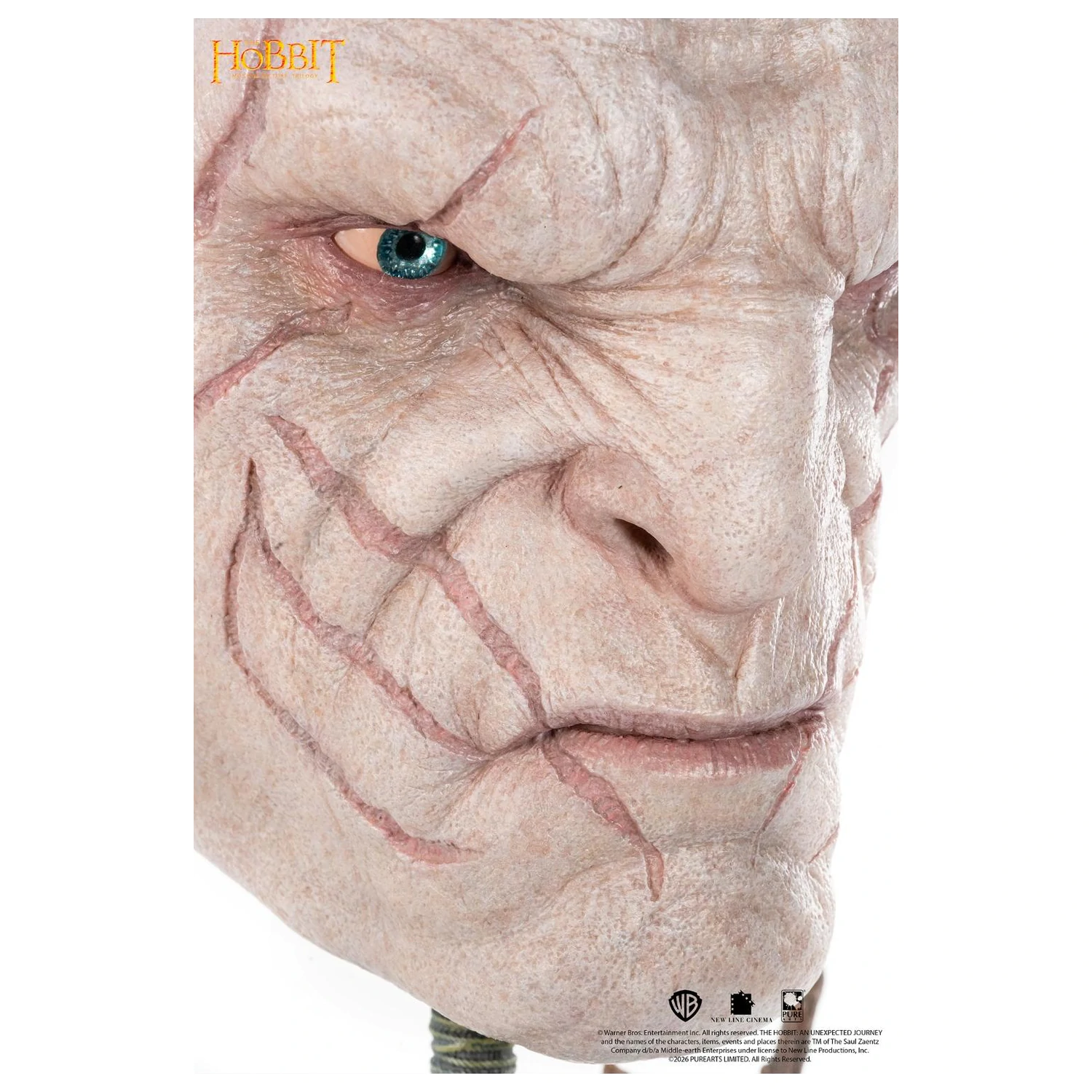 The Hobbit Art Mask Azog replika 1/1 54 cm fotografija izdelka