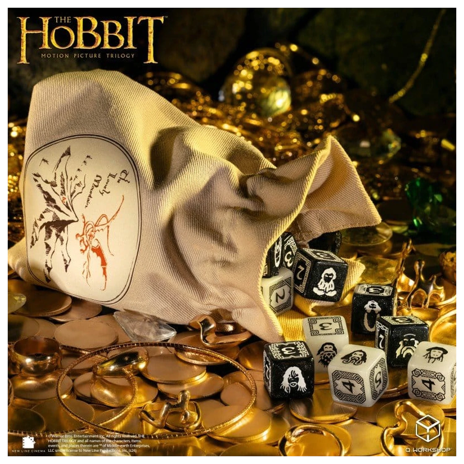 The Hobbit vrečka za kocke Erebor fotografija izdelka