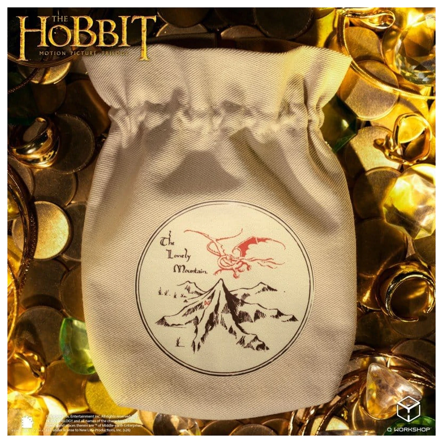 The Hobbit vrečka za kocke Erebor fotografija izdelka